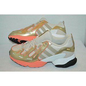 New Adidas Men's Eqt Gazelle EE7747 Tan Coral Training Shoes  Sneakers  Sz 10.5